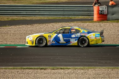 Çoğu, Çek Cumhuriyeti - 08 31 2025: Yarış arabaları için Avrupa Kupası