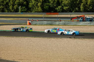 Çoğu, Çek Cumhuriyeti - 08 31 2025: Yarış arabaları için Avrupa Kupası