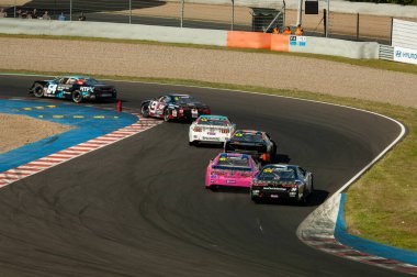 Çoğu, Çek Cumhuriyeti - 08 31 2025: Yarış arabaları için Avrupa Kupası