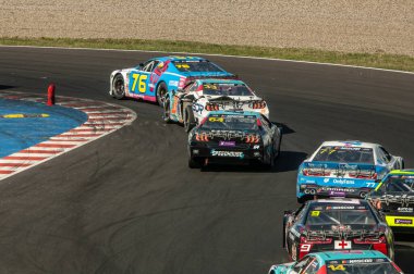 Çoğu, Çek Cumhuriyeti - 08 31 2025: Yarış arabaları için Avrupa Kupası