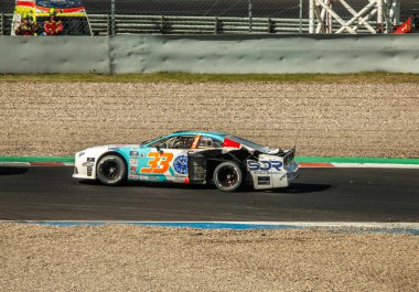 Çoğu, Çek Cumhuriyeti - 08 31 2025: Yarış arabaları için Avrupa Kupası