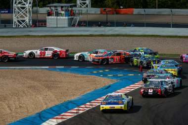 Çoğu, Çek Cumhuriyeti - 08 31 2025: Yarış arabaları için Avrupa Kupası