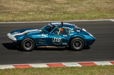 Çoğu, Çek Cumhuriyeti - 08 31 2025: Yarış arabaları için Avrupa Kupası