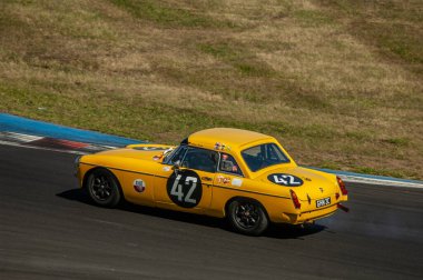 Çoğu, Çek Cumhuriyeti - 08 31 2025: Yarış arabaları için Avrupa Kupası