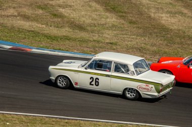 Çoğu, Çek Cumhuriyeti - 08 31 2025: Yarış arabaları için Avrupa Kupası