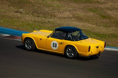 Çoğu, Çek Cumhuriyeti - 08 31 2025: Yarış arabaları için Avrupa Kupası