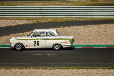 Çoğu, Çek Cumhuriyeti - 08 31 2025: Yarış arabaları için Avrupa Kupası