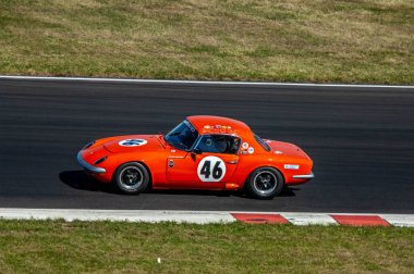 Çoğu, Çek Cumhuriyeti - 08 31 2025: Yarış arabaları için Avrupa Kupası