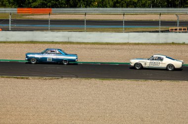 Çoğu, Çek Cumhuriyeti - 08 31 2025: Yarış arabaları için Avrupa Kupası