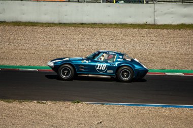 Çoğu, Çek Cumhuriyeti - 31 Ağustos 2025: Klasik yarış arabaları için Avrupa Kupası