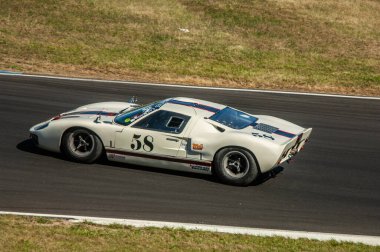 Çoğu, Çek Cumhuriyeti - 31 Ağustos 2025: Klasik yarış arabaları için Avrupa Kupası