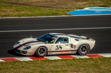 Çoğu, Çek Cumhuriyeti - 31 Ağustos 2025: Klasik yarış arabaları için Avrupa Kupası