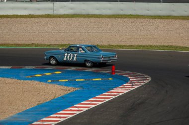 Çoğu, Çek Cumhuriyeti - 31 Ağustos 2025: Klasik yarış arabaları için Avrupa Kupası