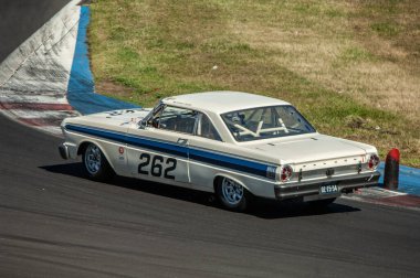 Çoğu, Çek Cumhuriyeti - 31 Ağustos 2025: Klasik yarış arabaları için Avrupa Kupası