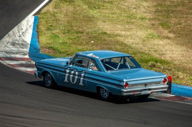 Çoğu, Çek Cumhuriyeti - 31 Ağustos 2025: Klasik yarış arabaları için Avrupa Kupası