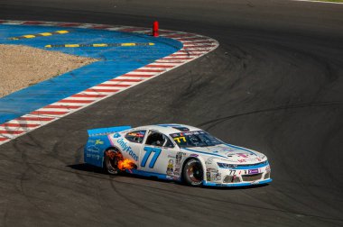 Çoğu, Çek Cumhuriyeti - 08 31 31 2025: Nascar yarış arabaları için Avrupa Kupası