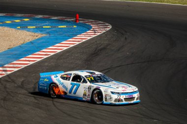 Çoğu, Çek Cumhuriyeti - 08 31 31 2025: Nascar yarış arabaları için Avrupa Kupası