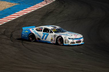 Çoğu, Çek Cumhuriyeti - 08 31 31 2025: Nascar yarış arabaları için Avrupa Kupası