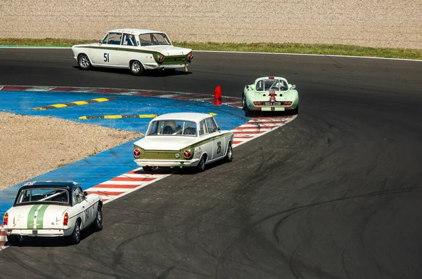 Çoğu, Çek Cumhuriyeti - 08 31 2025: Yarış arabaları için Avrupa Kupası