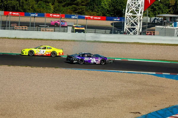 Çoğu, Çek Cumhuriyeti - 08 31 2025: Yarış arabaları için Avrupa Kupası