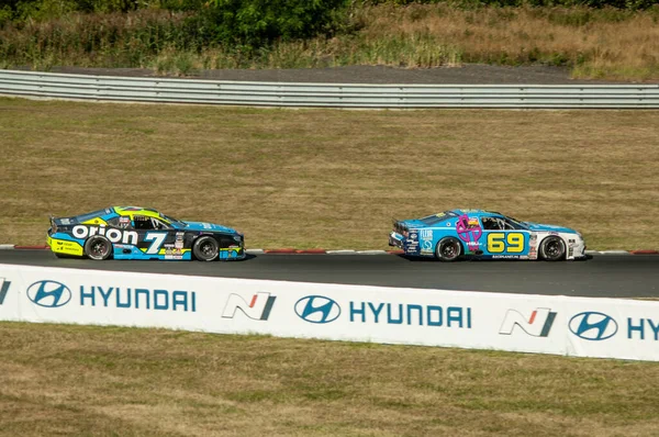 Çoğu, Çek Cumhuriyeti - 08 31 2025: Yarış arabaları için Avrupa Kupası