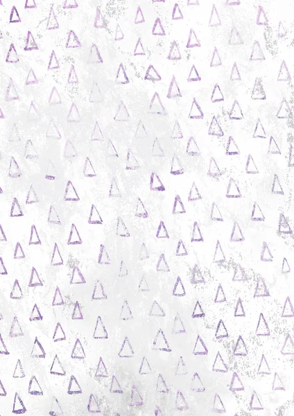 Purple Christmas Tree Pattern Empty Rusty White Paper Background — Stock Photo, Image