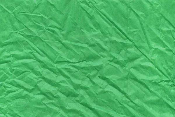 Kerst Groen Verfrommeld Grungy Getextureerde Blanco Papier Achtergrond — Stockfoto