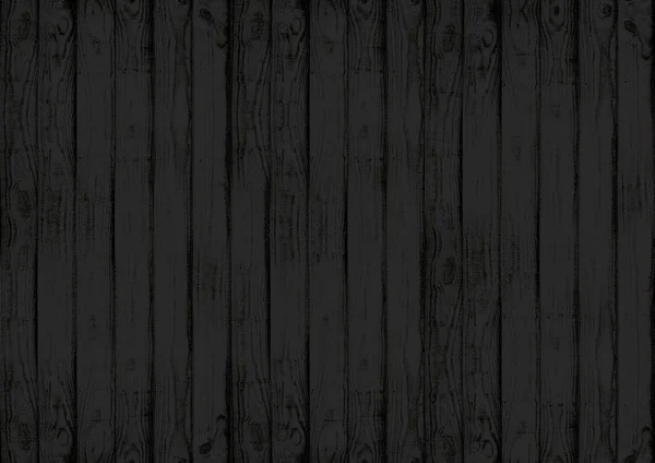 Textura de madeira preta parede fundo com padrão de grão de madeira — Fotografia de Stock
