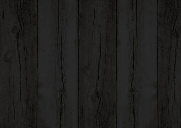 Zwarte hout textuur achtergrond muur achtergrond met Woodgrain Patte — Stockfoto