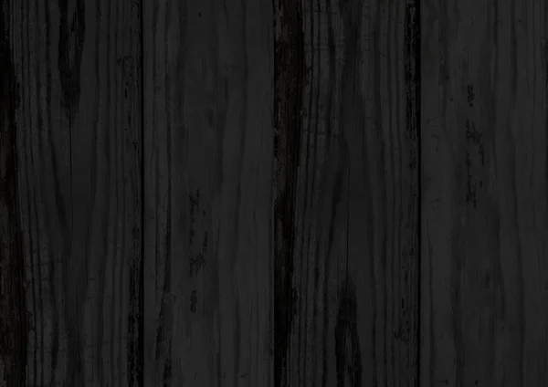 Schwarzes Holz Textur Hintergrund mit Holzmaserung Muster — Stockfoto
