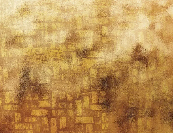 Золотой Блестящий Абстрактный Металлический Текстурированный Фон — стоковое фото