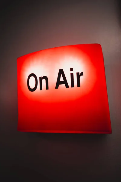 Live on Air — Stock Photo, Image