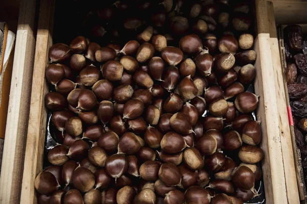 Group of Hazelnuts — Stock Photo, Image