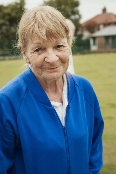 Senior Woman Portrait — Stock Photo, Image