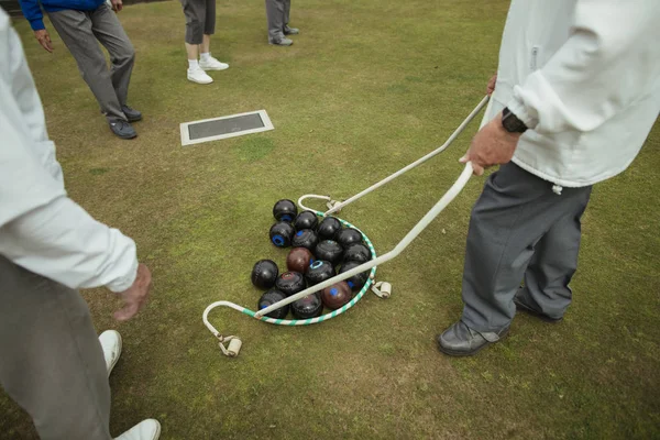 Groupe de Bocce Balls — Photo