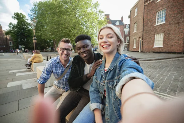 The Selfie Perspective — Stock Photo, Image