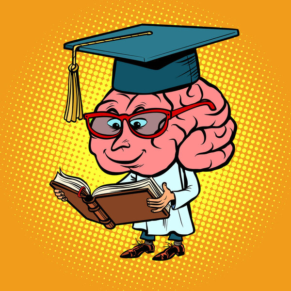 Character brain University Professor