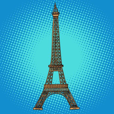 Eyfel Kulesi. Paris Fransa