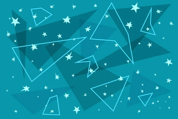 Constelaciones estrellas fondo — Vector de stock