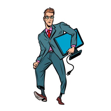 Ağ Yöneticisi gün. bilgisayar monitörü. Çalışma alanı'na destek