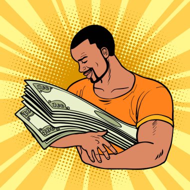 Para, bakım ve koruma Finans Afrika adam seviyor