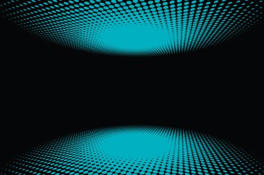 siyah yeşil turkuaz halfton soyut arka plan seksenler tarzı 80s