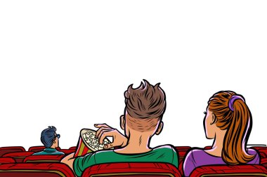 sinemada çift patlamış mısır yeme ve film izlerken