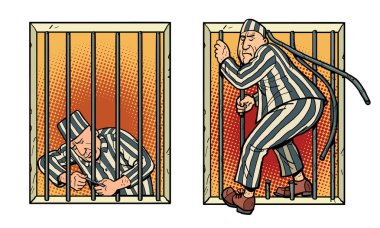 Bir mahkum hapisten kaçar. Jailbreak