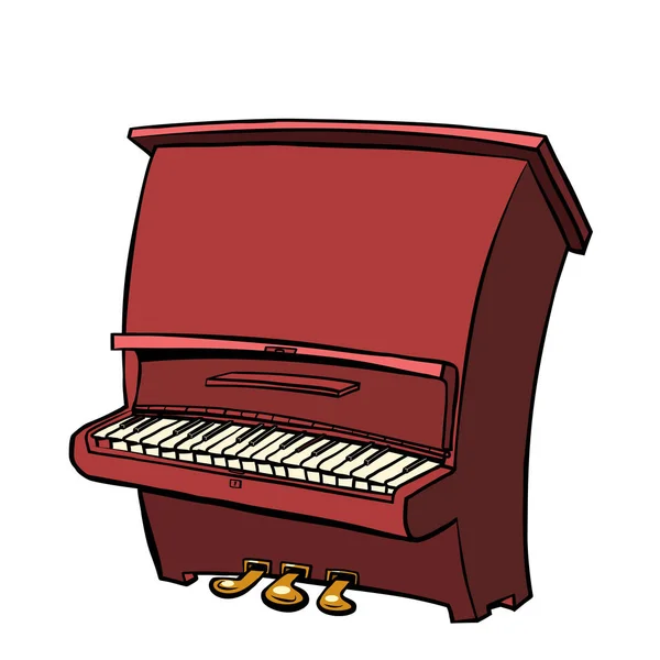 Piano instrument de musique — Image vectorielle