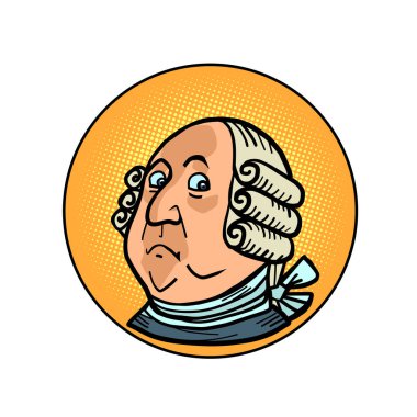 Başkan Benjamin Franklin, tarihi figür, portre