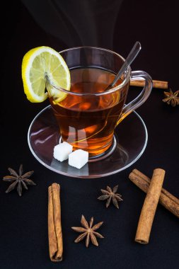 Limonlu limonlu çay