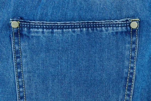 Blue jeans texture — Stock Photo, Image