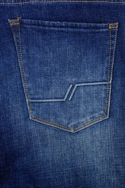 Blue jeans texture — Stock Photo, Image