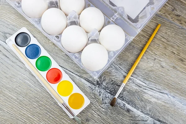 계란과 부활절에 대 한 페인트 — 스톡 사진